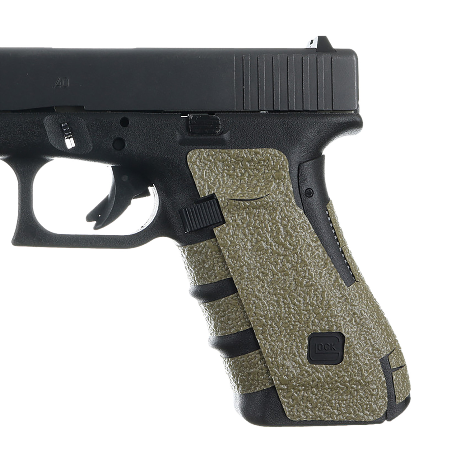 Talon Grips 103M Adhesive Grip  Compatible w/Glock Gen3 17/22/24/31/34/35/37, Moss Textured Rubber