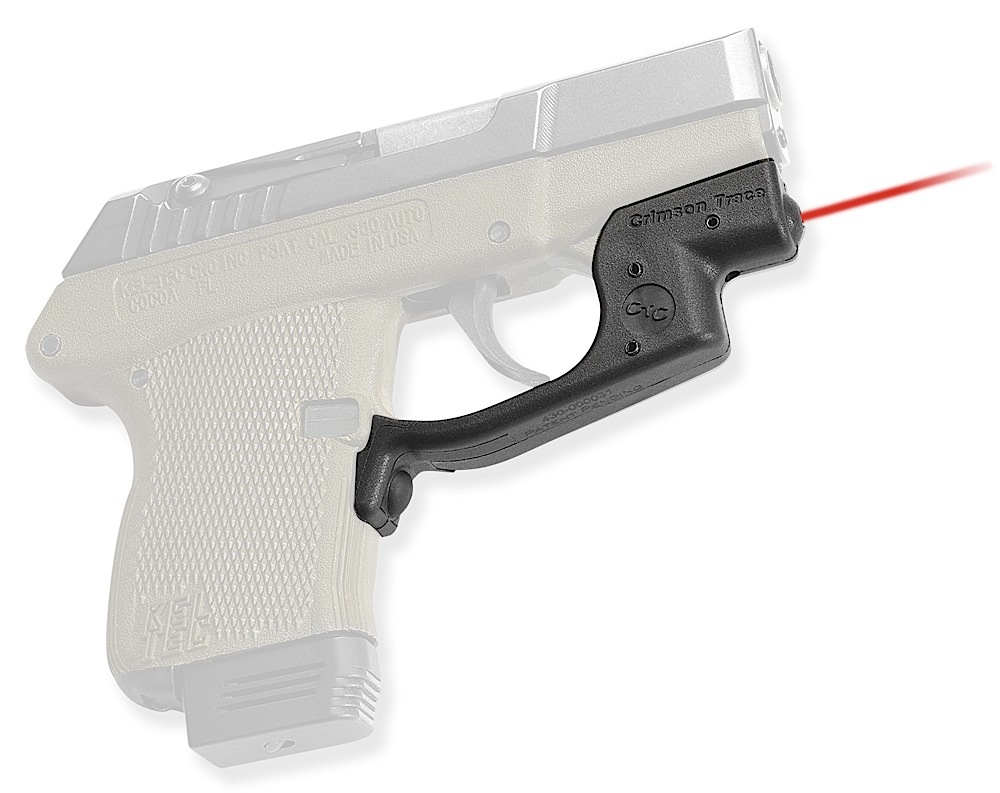 Crimson Trace 0120401 Laserguard  Fits Kel-Tec P3AT/P32, Red Laser Black Polymer
