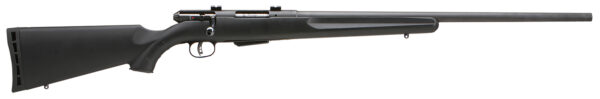 Savage Arms 19155 25 Walking Varminter Full Size 223 Rem 4+1 22" Matte Black Heavy Barrel, Matte Black Carbon Steel Receiver Drilled & Tapped, Matte Black Fixed Varmint Synthetic Stock, Right Hand