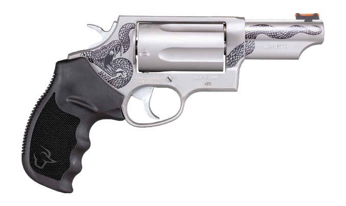 Taurus Judge .410/.45 LC 3" Barrel Stainless Steel Snake Edition Revolver