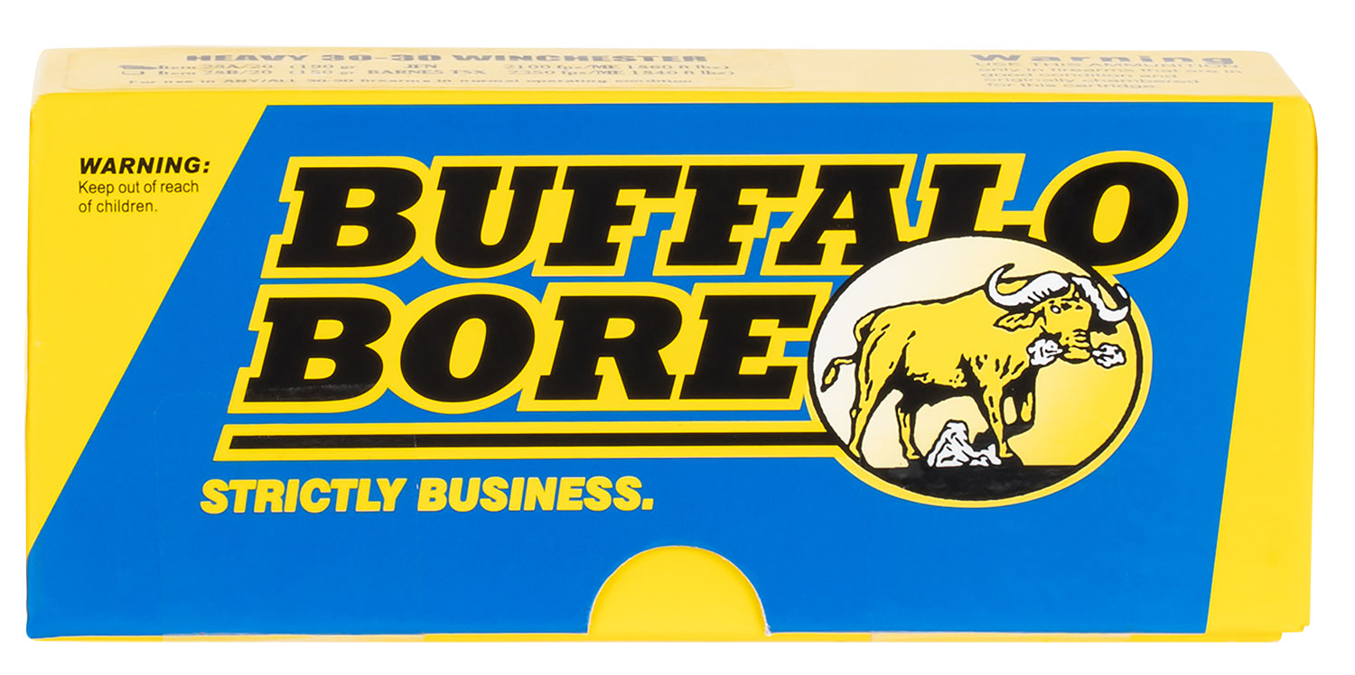 Buffalo Bore Ammunition 19F20 Tactical Strictly Business 357Mag 140gr Jacketed Hollow Point 20 Per Box/12 Case