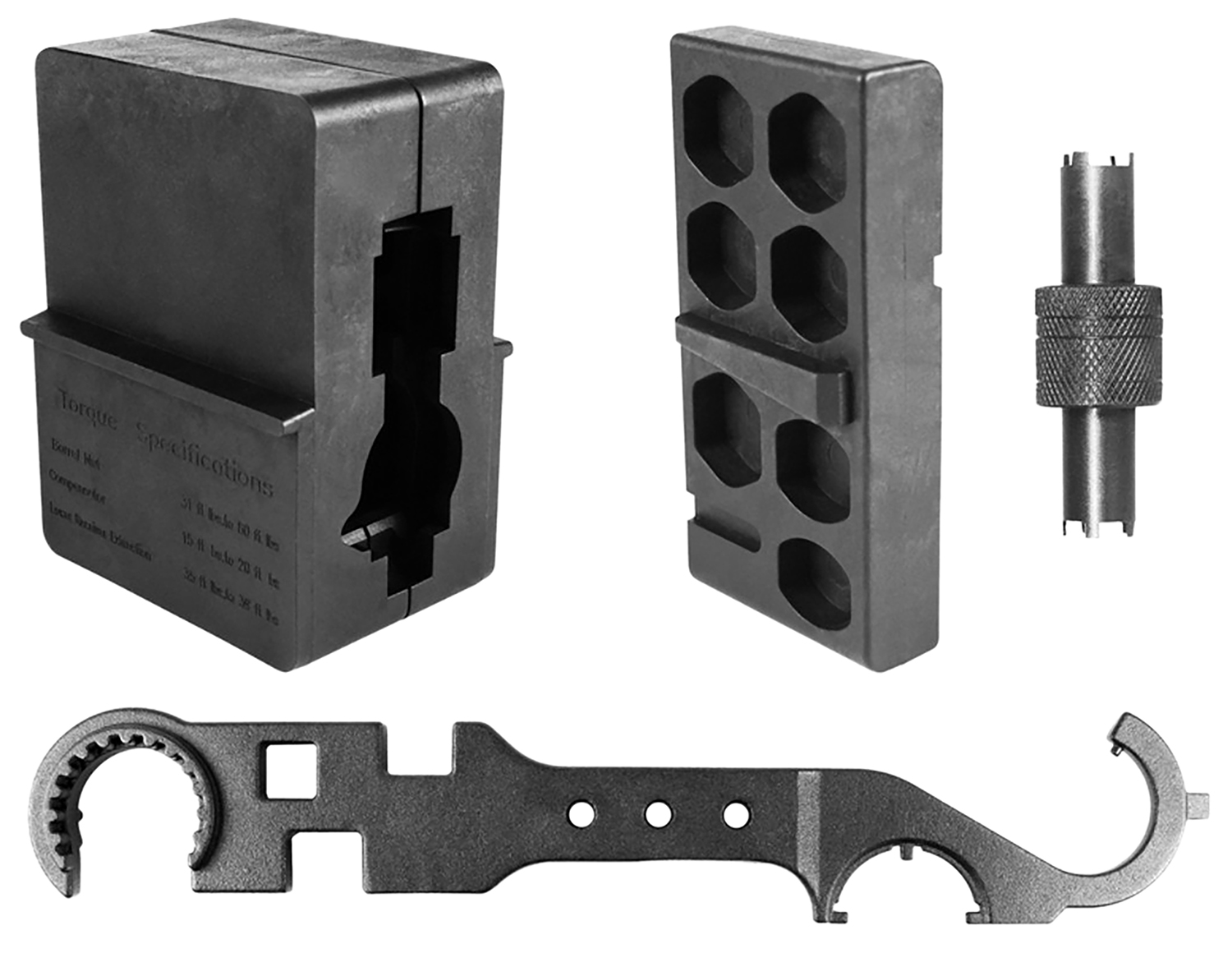 Aim Sports ATARAK AR-15/M4/M16 Armorer's Kit with Metal Handle – Black Anodized