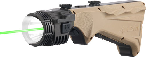 Viridian 4LUX 2000 Lumen Light with Angled Foregrip and M-LOK Laser FDE
