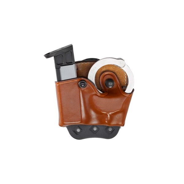 Aker Leather 519 D.M.S. Handcuff and Magazine Combo Pouch