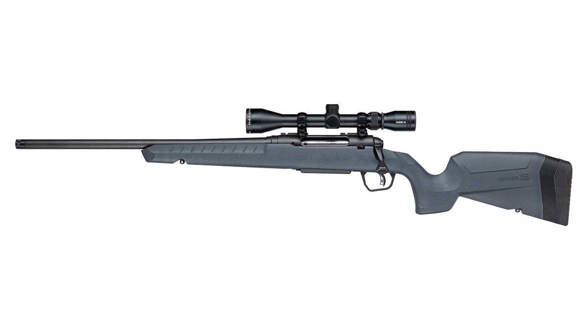 SAVAGE ARMS AXIS 2 XP 22-250 BL/GRY LH TB