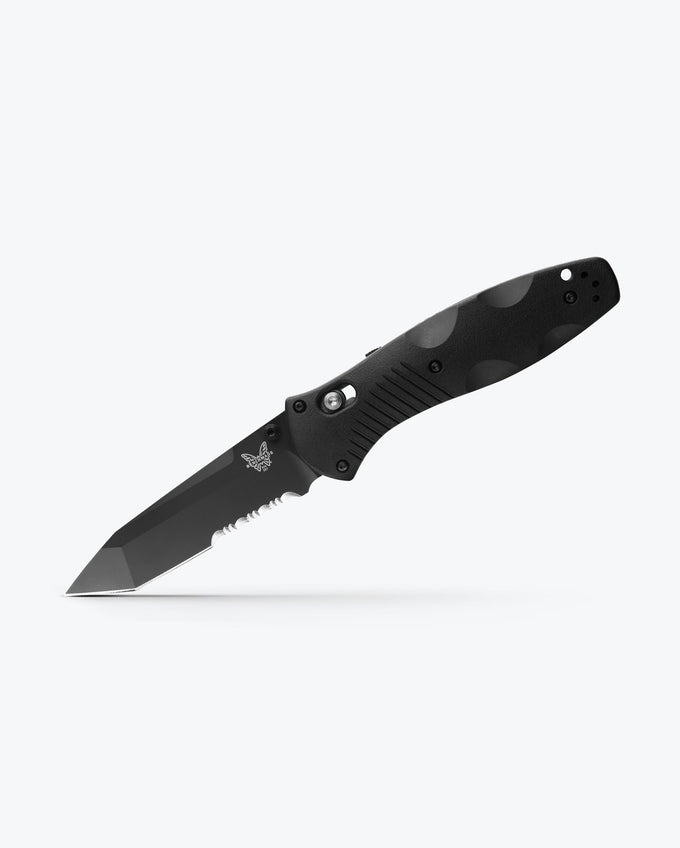 Benchmade Barrage Assisted-Opening Folding Knife – Black Valox Handle