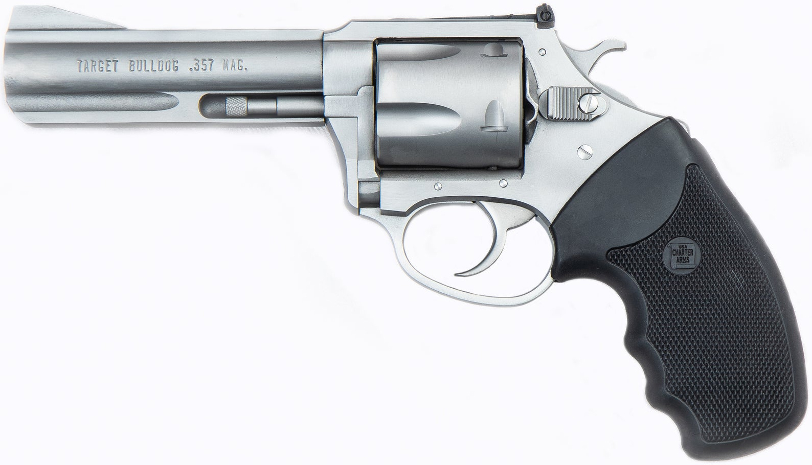Charter Arms Mag Pug .357 Magnum 4.2" Ported Barrel Stainless Steel Revolver 5-Round Shooter's Model