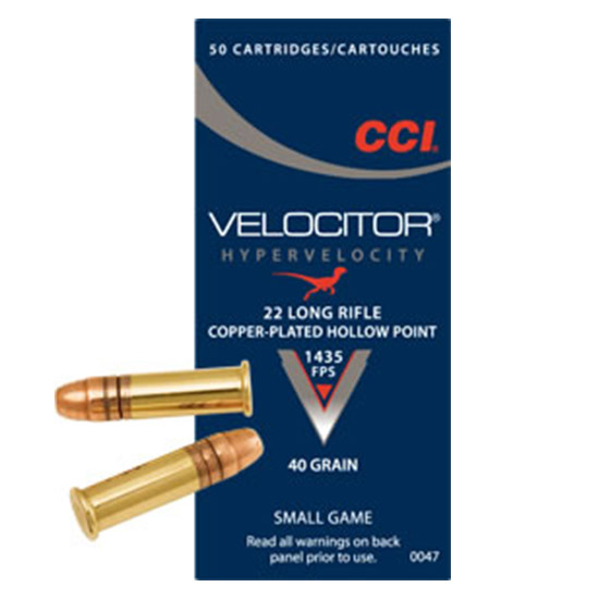 CCI 22LR 40GR GDHP VELOCITOR 50/100