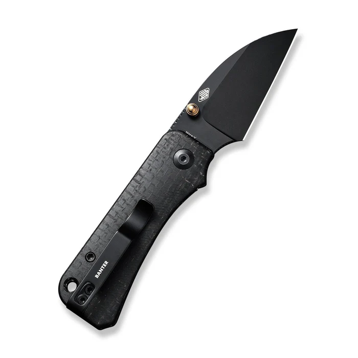 CIVIVI Baby Banter Wharncliffe C19068SC-1 Thumb Stud Knife Micarta Handle 2.32" Nitro-V Blade