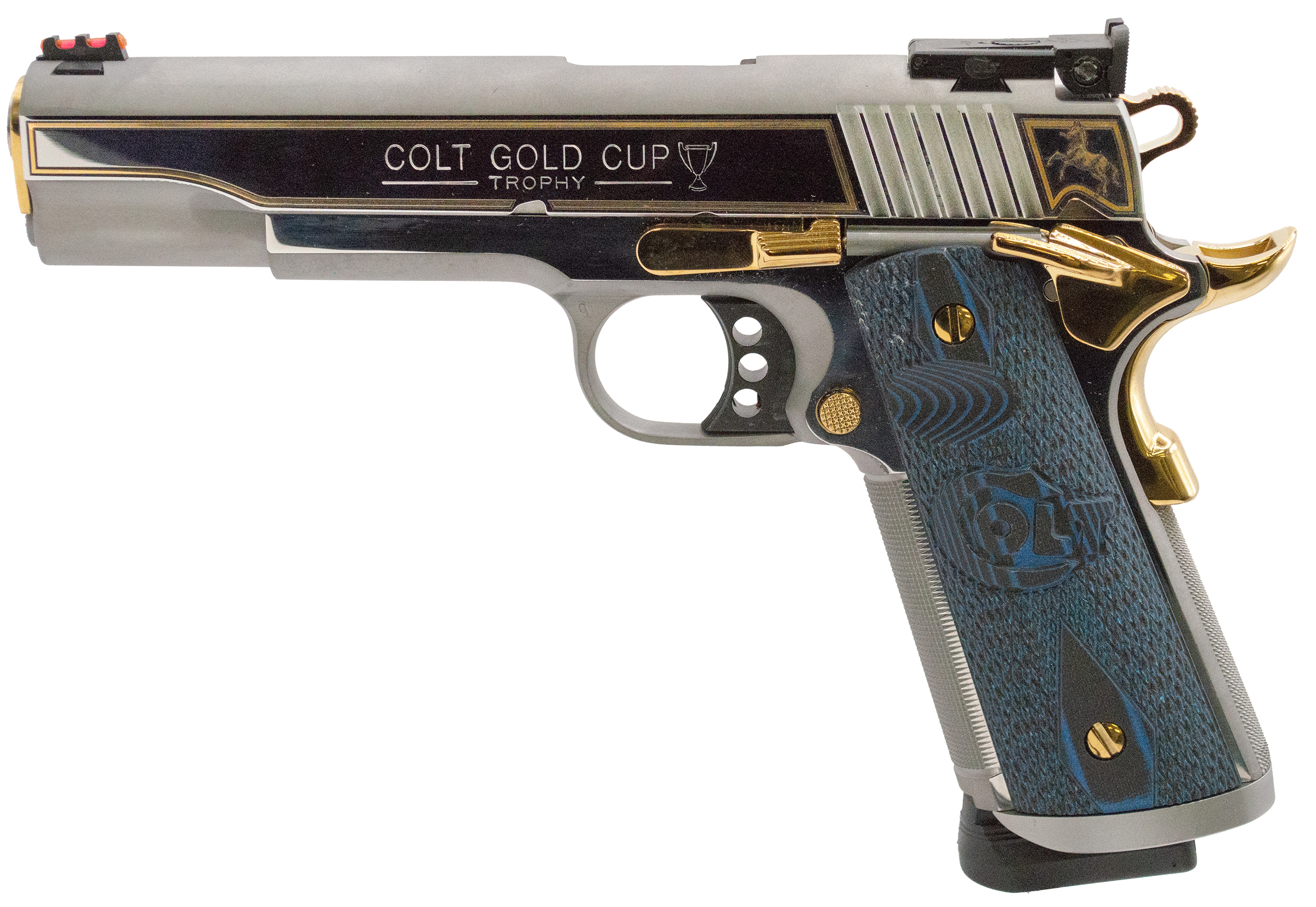 CLT GOLD CUP TROPHY 9MM ELITE POLISHED SS GOLD