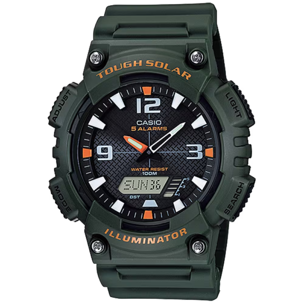 Solar Powered Analog-Digital Watch