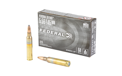 Federal Tactical Bonded 5.56x45mm NATO 64gr Bonded Soft Point Ammunition - 20 Rounds