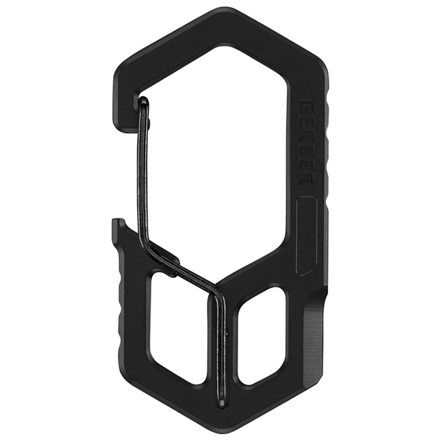 Carabiner Multi-Tool Keychain - Black