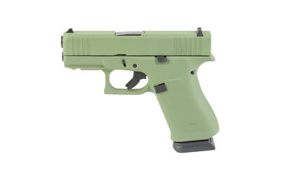 Glock 43X Rail 9mm 15-Round OD Green Cerakote Pistol