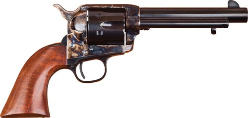 Cimarron P-Model .44-40 Win 5.5" Revolver, Case Hardened/Blue, Walnut