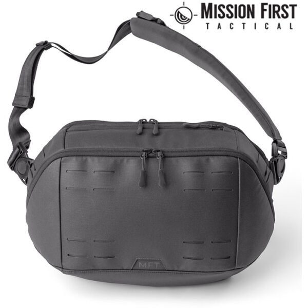 داروود Achro 10 Liter Sling Bag with Padded Strap and Laser Molle in Black