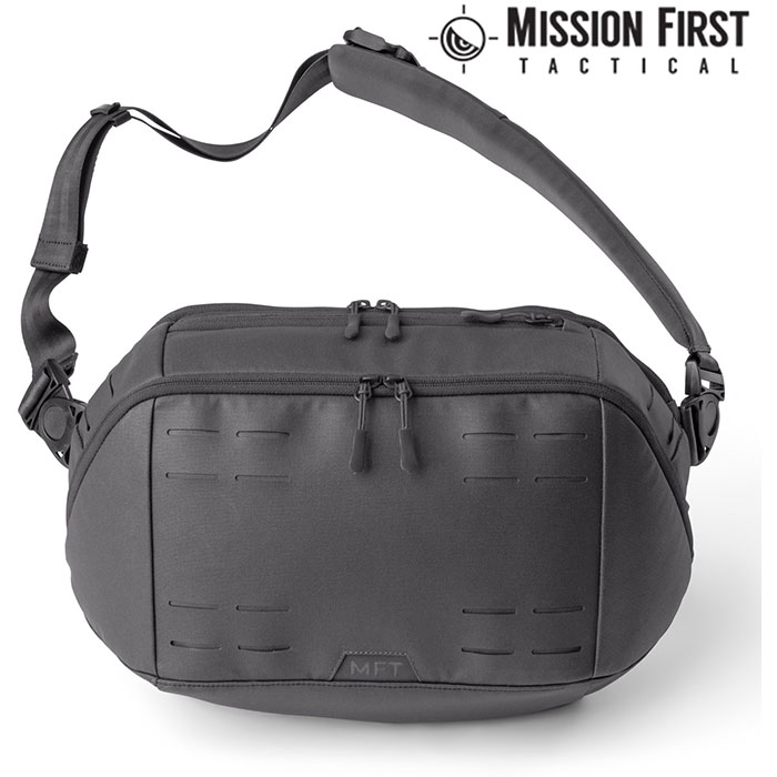 داروود Achro 10 Liter Sling Bag with Padded Strap and Laser Molle in Black