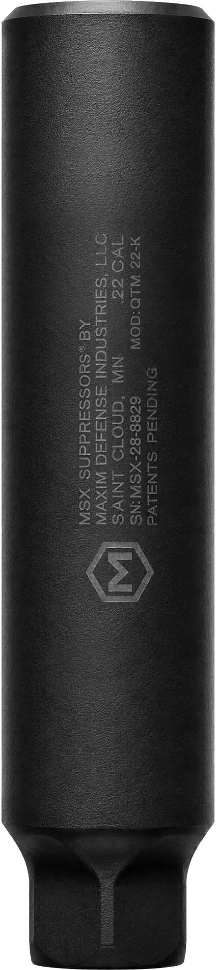 Maxim Defense MSX Quantum 22K Titanium Suppressor .22 LR / .17 HMR / .22 Mag