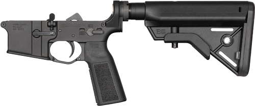 NLA COMPLETE AR15 LOWER FORGED - B5 BRAVO STOCK BLACK