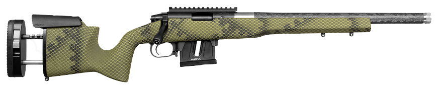 PROOF Research Latitude LOP 22 LR Sendero Rifle – Green Jungle Camo