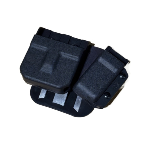 Zero9 Holsters 6001 Admin Style Combo Kit for Standard Handcuff/Single Pistol Magazine, Black
