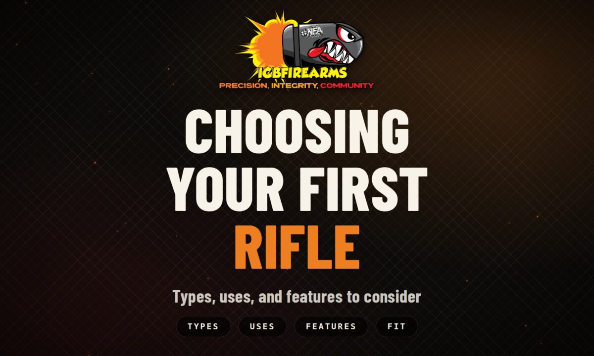 Choosing your first rifle: types, uses, and features to consider