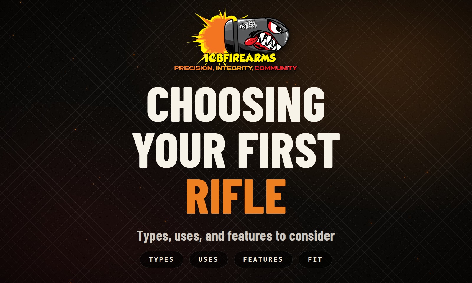 Choosing your first rifle: types, uses, and features to consider