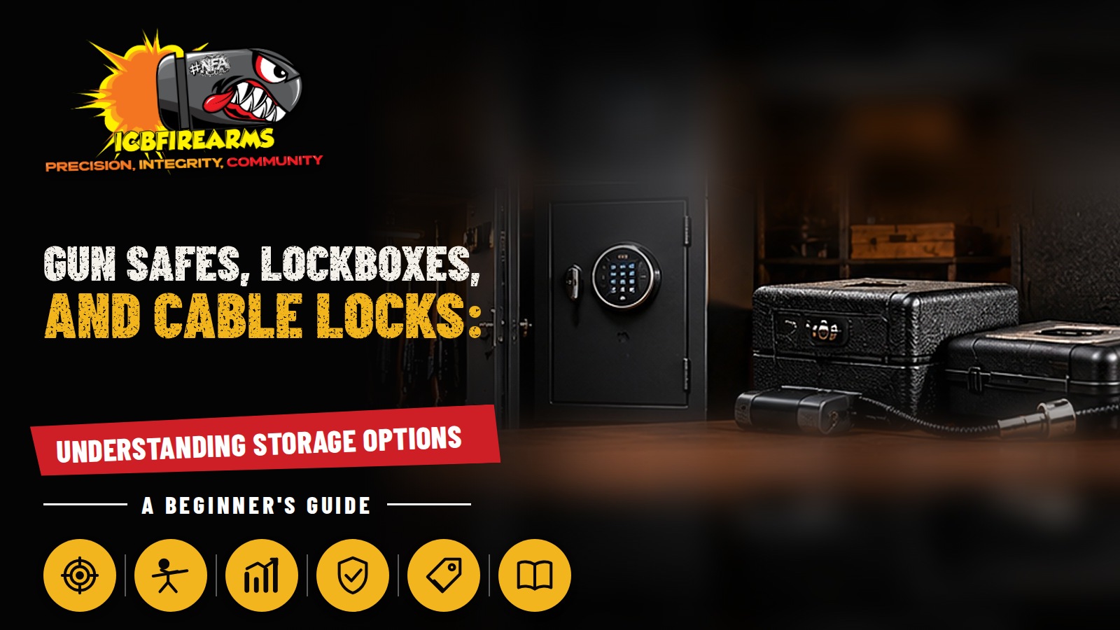 Gun safes, lockboxes, and cable locks: understanding storage options