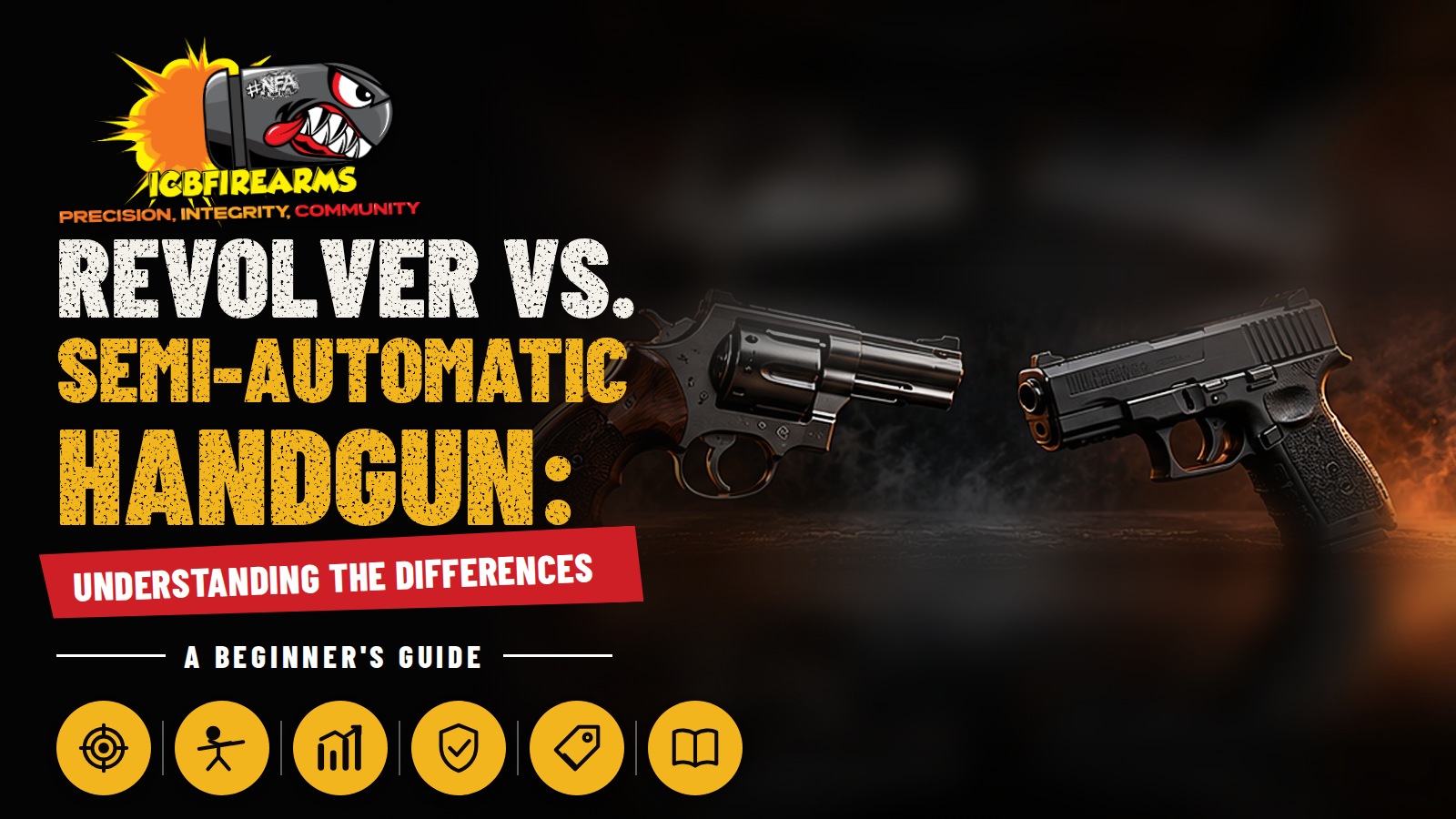 Revolver vs. semi-automatic handgun: understanding the differences