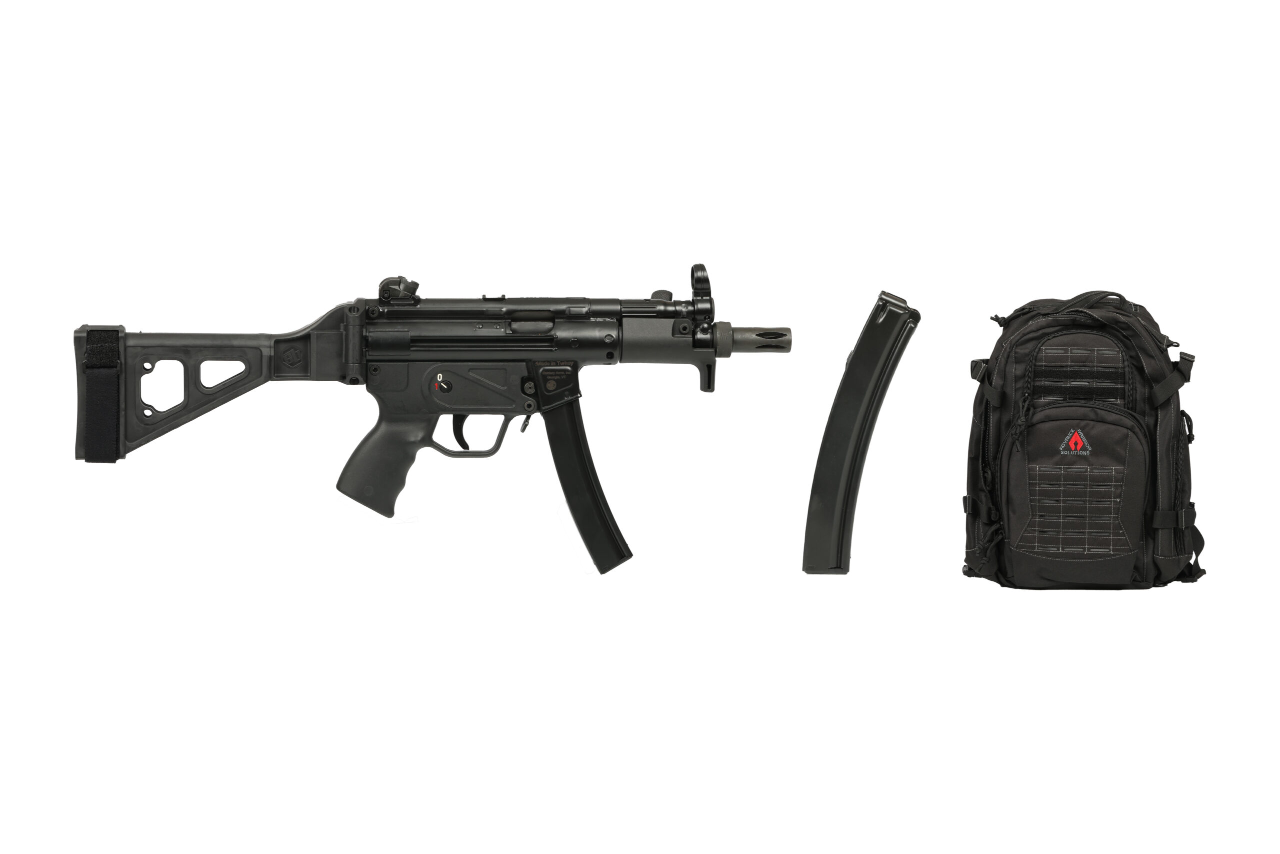 CENTURY ARMS AP5-P 9MM 5.75" 30+1 BRACE PKG