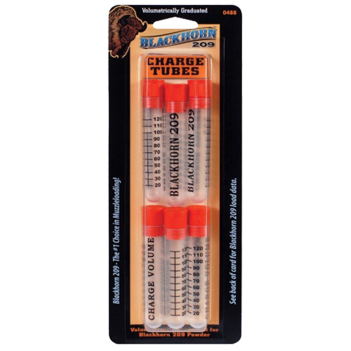 Accurate Blackhorn 209 Muzzleloading Powder Tubes - 6/pk