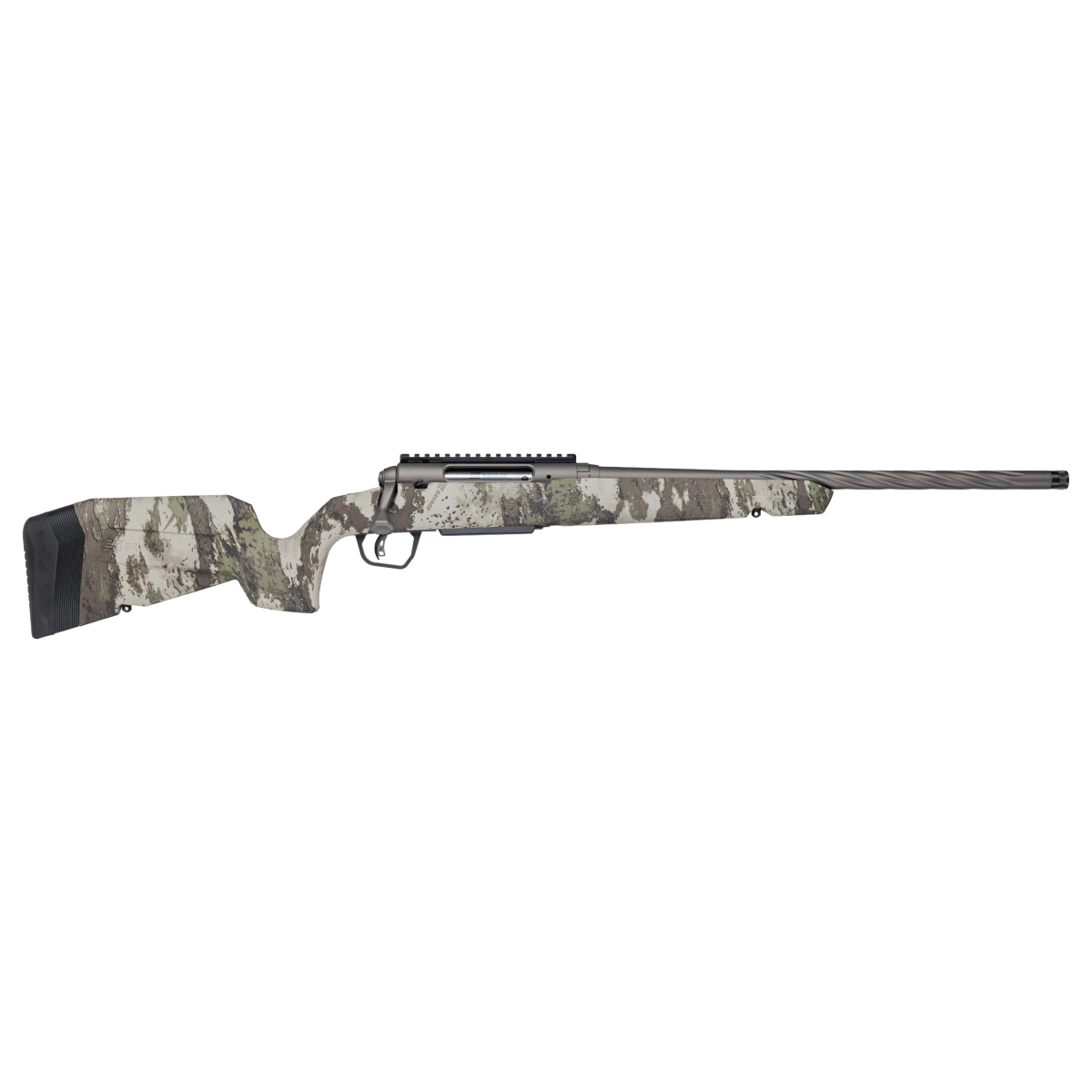 Savage AXIS 2 PRO Woodland Rifle 270 Win 4rd Magazine (1) 20'' Threaded Spiral Fluted Barrel