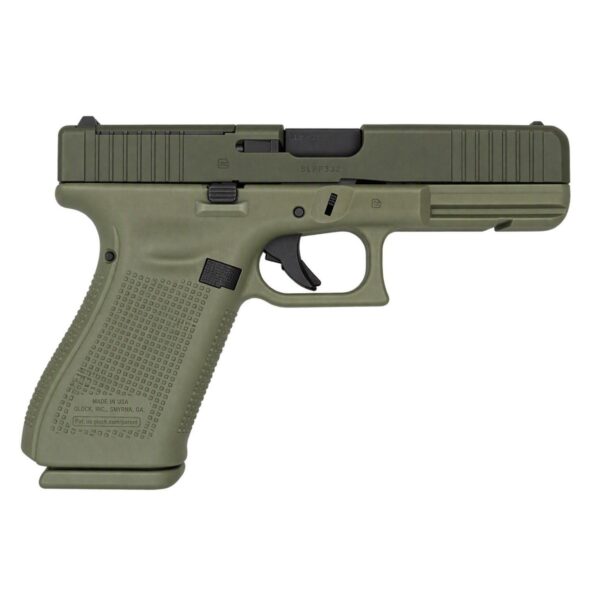 Glock V-Series Model 21 MOS .45 ACP Handgun OD Green