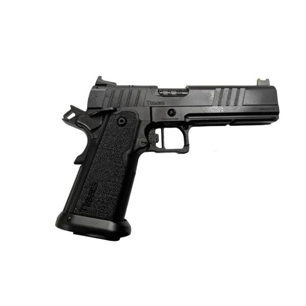 Tisas 1911 Duty DS Handgun 9mm Luger 18rd Magazines(2) 5" Barrel QPQ Rail Optics Ready AOS