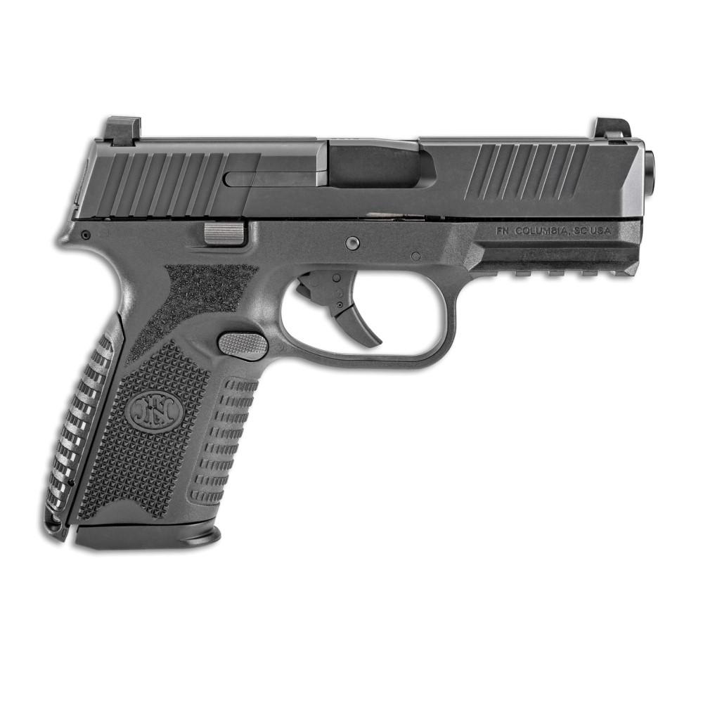 FN 509 Midsize Handgun 9mm Luger 15rd Magazines (2) 4" Barrel Black NMS