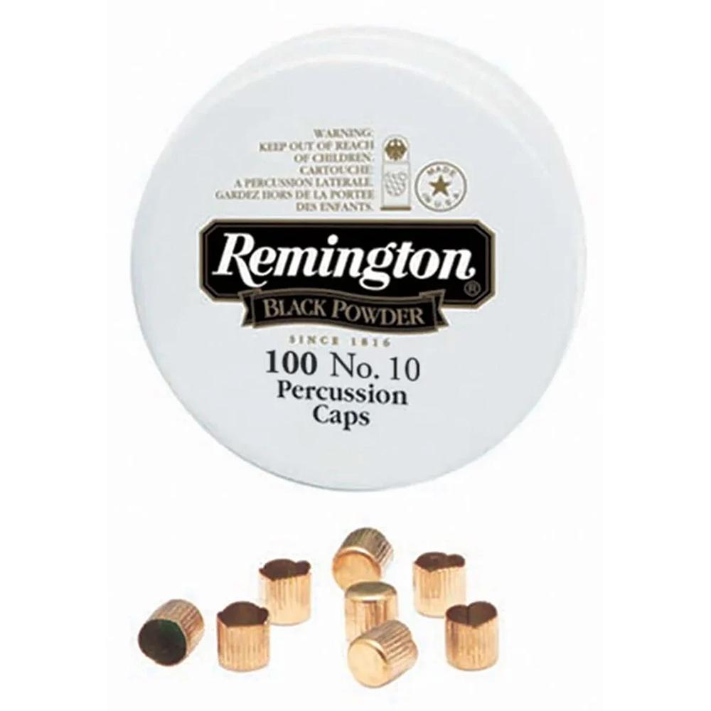 Remington #10 Percussion Caps 100-Count