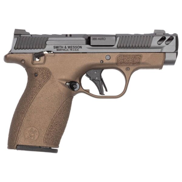 S&W PC Bodyguard 2.0 Midnight Bronze Carry Comp Handgun .380 Auto 10rd Magazines(2) 3.1? Ported Barrel Chamber Indicator Manual Safety CA Compliant