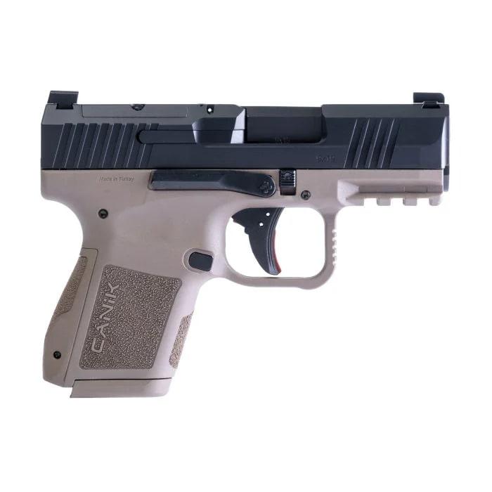 Canik METE MC9 CA Compliant 9mm Pistol 3.18" Barrel FDE Frame / Black Slide 10rd