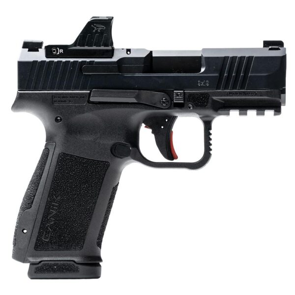 Canik Mete MC9L 9mm Luger Pistol 3.18" Barrel 17rd Optic Ready Black with MeCANiK MO1 Red Dot (DEMO)