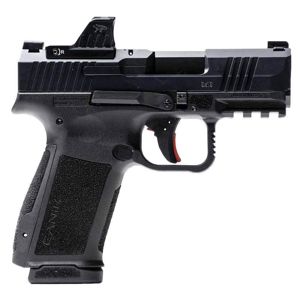 Canik Mete MC9L 9mm Luger Pistol 3.18" Barrel 17rd Optic Ready Black with MeCANiK MO1 Red Dot (DEMO)