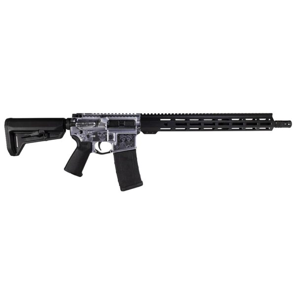 Shark Coast Tactical "Day of the Dead" Rifle 5.56mm 10rd Magazine 16" Barrel 15" M-LOK Handguard California Compliant