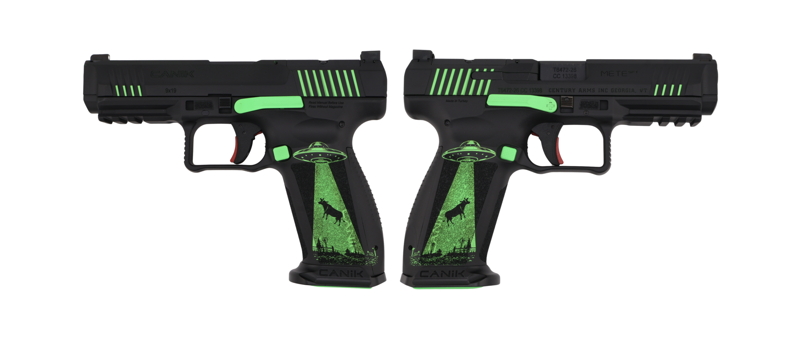 Canik METE SFT Abduction 9mm Pistol 4.46" Barrel 18-Round