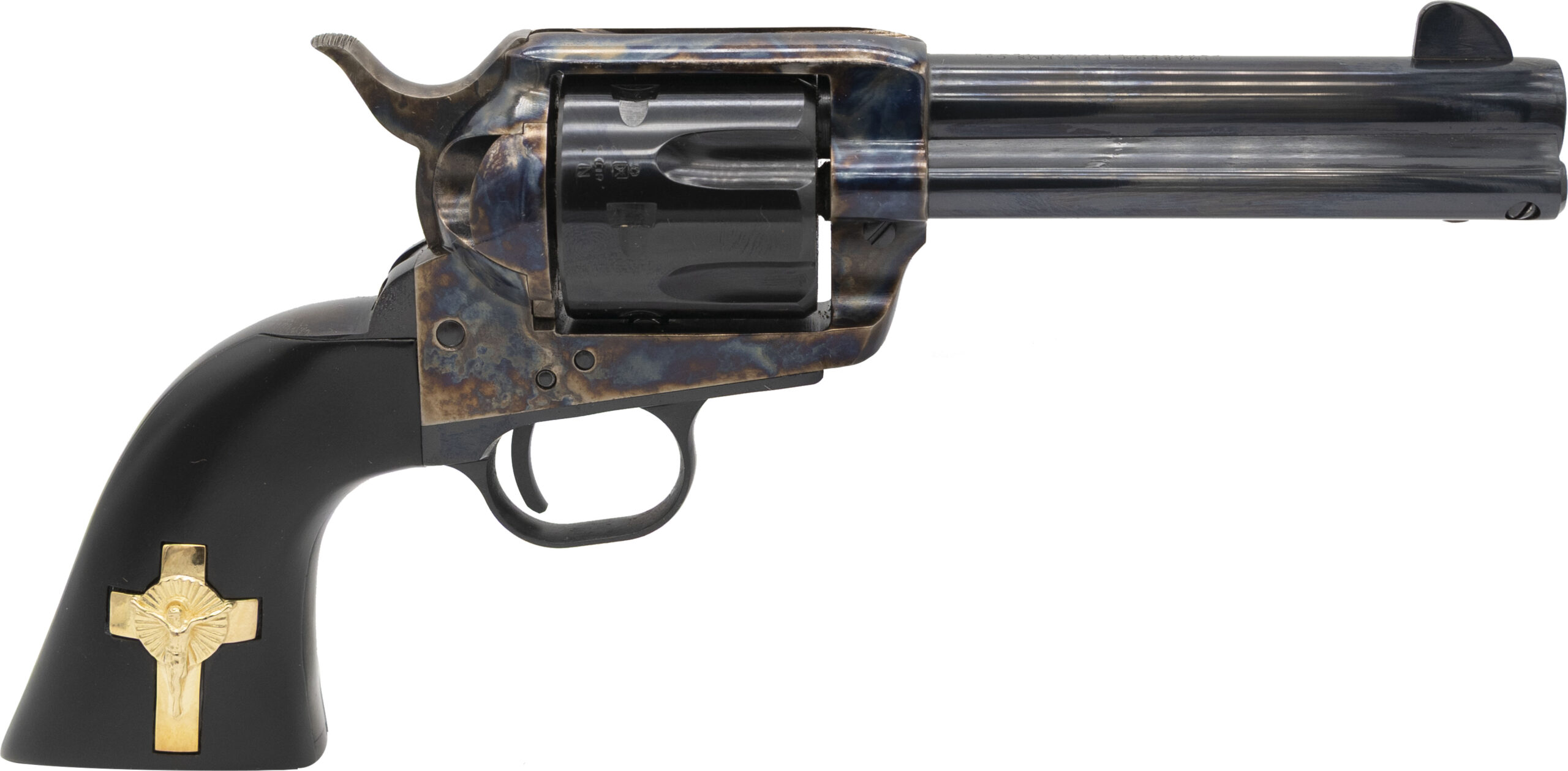 Cimarron Holy Smoker .45 LC 4.75" Black Revolver